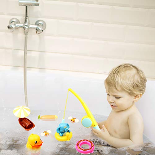 Lydaz Water Toys for Kids - Fun Bath Toys for Toddlers Boys & Girls - Imaginative Magnetic Fishing Games - Water Table Toys Gifts for 3 4 5 6 Years Old - Thumbnail 6