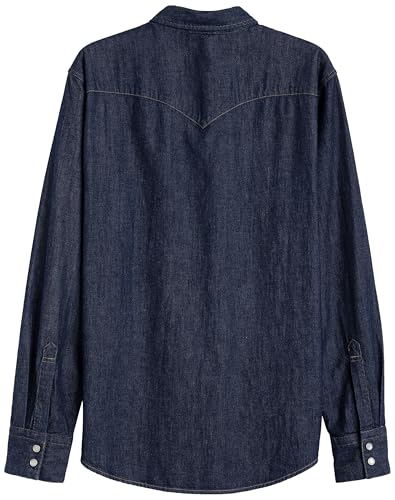 Levi's Herren Barstow Western Standard Hemd,Indigo Rinse,XXL – Ansicht 6