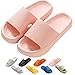 Chagoo Cosyslides Wolkenslipper Original, Dicke Sohle Super Weich Rutschfeste Schnell Trocknende Hausschuhe Im Offenen Zehenbereich (Rosa, 38/39, numeric_38)