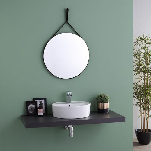 Kiamami Valentina - Specchio Bagno Design Rotondo | Cornice con...