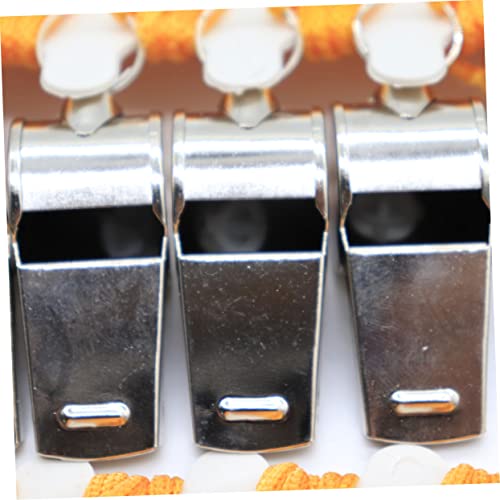 Vanzack 12 silbatos metálicos para deportes y primeros auxilios miniatura 2