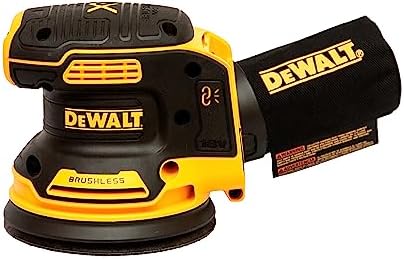 Dewalt DCW210N-XJ Szlifierka Mimośrodowa, 300 W, 18 V, Czarny/Żółty, 125mm