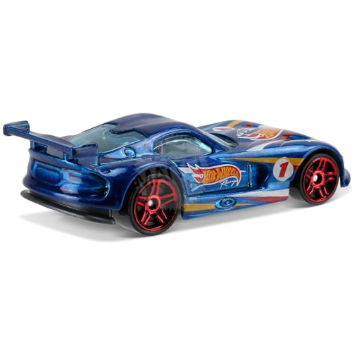 Hot Wheels 2016 HW Race Team SRT Viper GTS-R 2/250 Azul miniatura 3