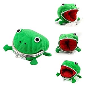 Green Frog Coin Bag – Cosplay Props Knuffel Portemonnee Verandering Pouch Portemonnee Kleine Geldzak voor Kinderen
