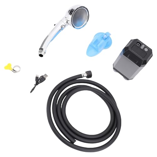 Douche de Camping avec Affichage Numérique et Batterie 5400mAh