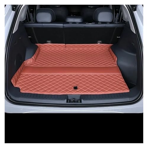 Tapis coffre voiture cuir Geely EX5 doublure cargo D4