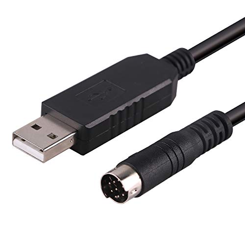 PHAMOZ USB Programming Cable for Kenwood PG 5G RS232 FTDI 6ft TM-D710 TM-D710A 710E TMV71 TM-V71A TM-V7(Kenwood PG-5G PG-5HinterphoneRADIO etc.)