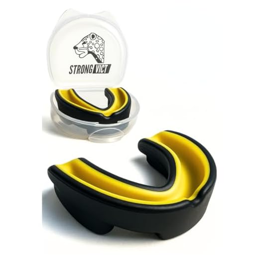 STRONGVICT Protector Bucal Boxeo Adulto Hockey Rugby Muay Thai MMA Judo