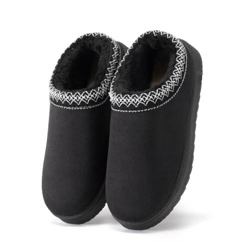 Women's Slippers Platform Mini Faux Fur Warm Winter Snow Boots Indoor/Outdoor Anti-Slip Slipper Comfy Fur Fleece Lined Sneakers House slippers Short Ankle Boot4