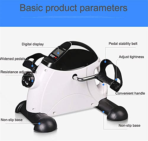 Vélo pas à pas d'intérieur mini machine d'exercice à pédale écran LCD