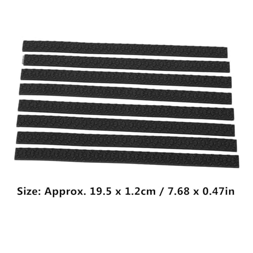 8pcs Luggage Wheels Covers, Noise Absorbing Suitcase Wheels Protectors Water Proof Silicone Carry On Luggage Protective Covers for Travel (Black)2