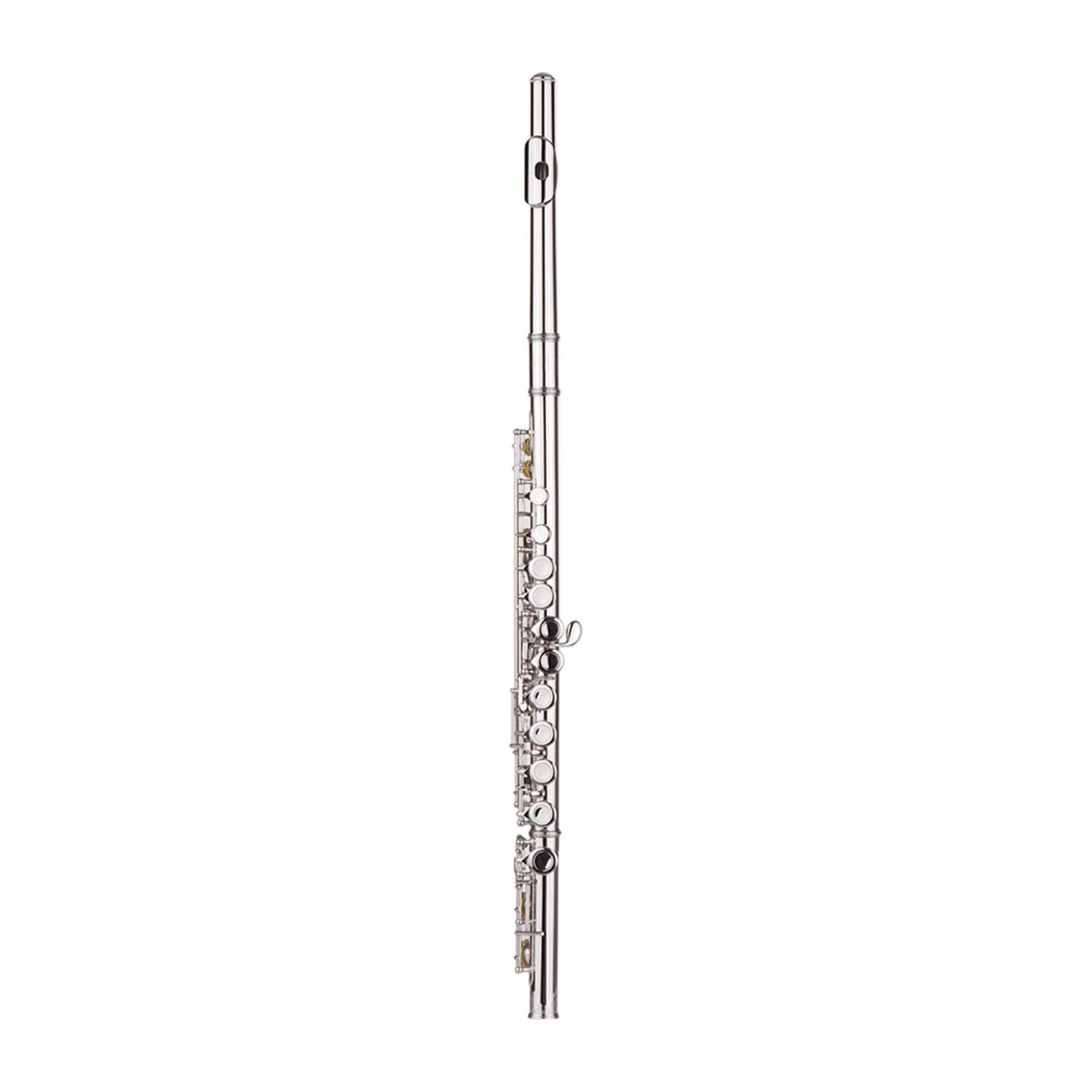 ZUZU 16 Agujeros Agujero Cerrado Flauta C Clave Flauta Cobre Blanco Instrumento de Viento de Madera paño Varilla Guantes Kit Flauta