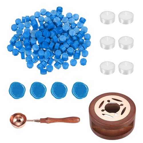 Kit cachet de cire PATIKIL anti-brûlure pour sceller proprement vos plis