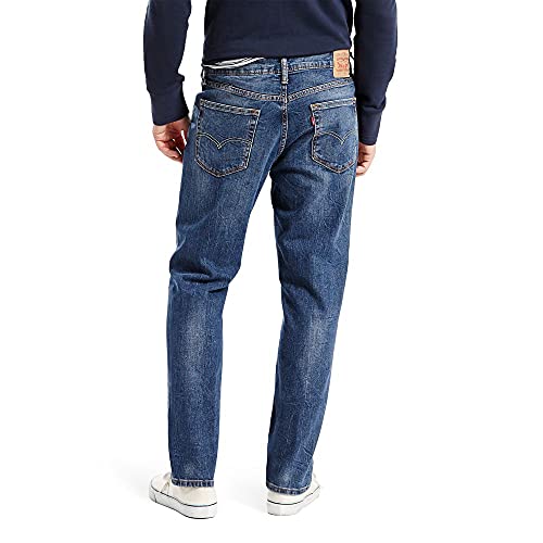 Image of Levi's Men's 541 Athletic Traditional Fit Jean, Black Stone-Stretch, 44W x 30L