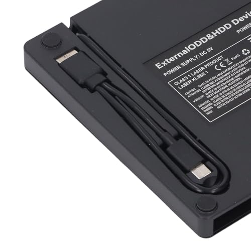 USB 3.0 Caja externa para unidad óptica, Tipo C y A miniatura 6