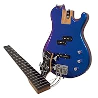ELECTRIC GUITAR - Premium electric guitar specs with full glass body, flamed maple top, satin maple neck with bone nut and rosewood fingerboard, locking Journey 18:1 tuners, steel hardtail bridge, and dual coil-splitting humbucker pickups. ERGONOMIC ...