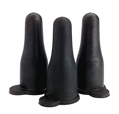 Little Giant® Lamb Nursing Bottle Nipples | Feeding Bottle Tops for Calves | 3 Pack Screw On Nipples