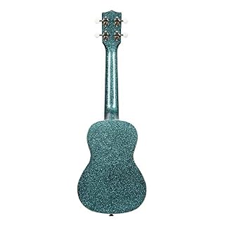 KALA KA-SPRK-AQUA Ukulélé Sparkle Series Rhapsody In Blue Concert avec sac (UB-C) - Les Beatles, Paul McCartney, John Lennon, RIngo Starr, George Harrison KALA KA-SPRK-AQUA Ukulélé Sparkle Series Rhapsody In Blue Concert avec sac (UB-C) – Image 2