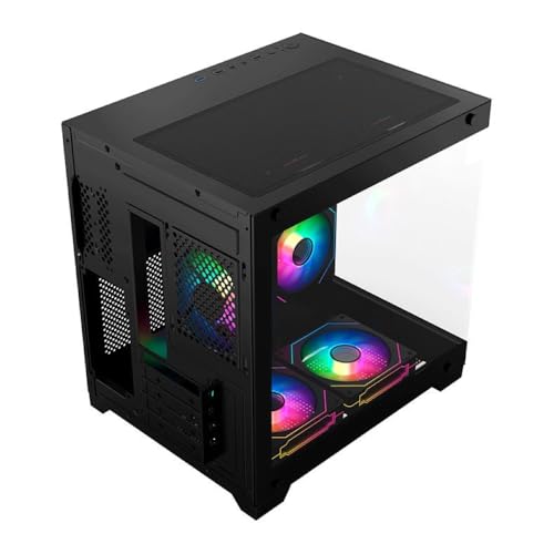 Gabinete Gamer Acegeek Vacancy L375 | Mid-Tower | Lateral de Vidro | Preto | AG-VACANCY-L375-BK - Imagem 8