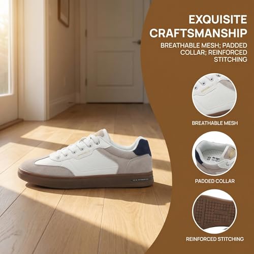 Image of AX BOXING Mens Casual Shoes Fashion Sneakers Breathable Comfort Walking Shoes for Male