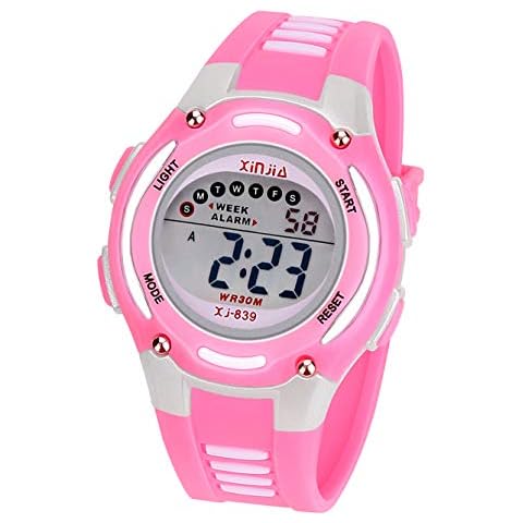 Edillas Reloj Digital para Niños Niña,Chicos Chicas Impermeabl Deportes al Aire Libre Cover