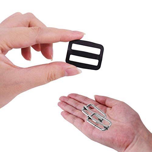 Image of DIY Crafts 60x Metal 30+30 Nylon 30# 2, Pack Of 60 Pcs, 1 inch inch Metal & Plastic (60x Metal 30+30 Nylon 30# 2, Pack Of 60 Pcs)