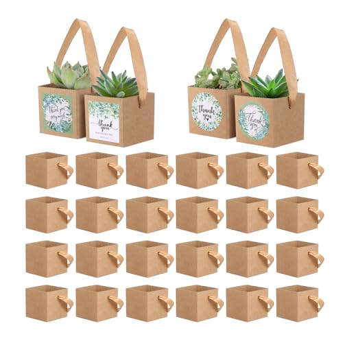 Fayoula 24 Piece Succulent Gift Wrap Bags