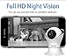 HD 1080p Pet Camera，Dog Camera 360° Pet Monitor Indoor Cat Camera with Night Vision and Two Way Audio