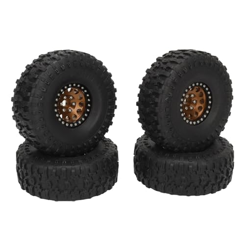 Modello applicabile: i pneumatici in gomma per cingoli RC sostituiscono SCX10 1/10, per RBX10, controlla il modello della tua auto RC prima di ordinare.