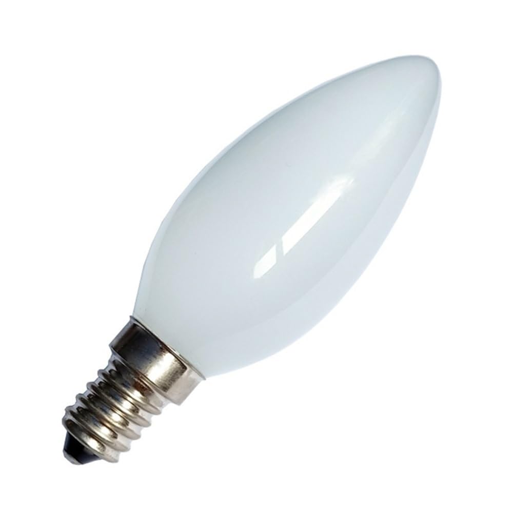 Luz para el hogar 50 unids/Lote C35 Bombilla LED E14/E27 Bombilla Puntiaguda lámpara de Mesa lámpara Fuente de luz 3 W lámparas de Cristal (2700 K Blanco cálido, E14 85-265 V)