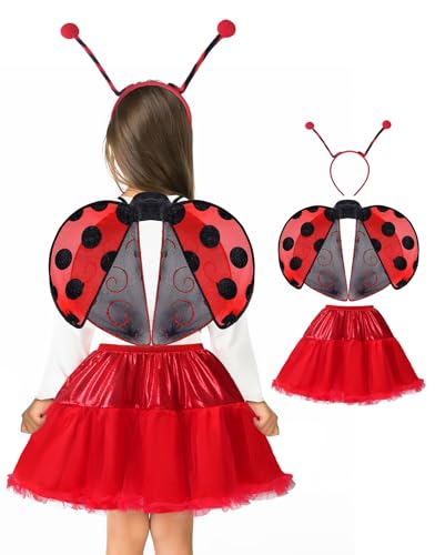 Spinnenkostüm Für Mädchen - Tüllrock Mit Zubehör Für Karneval & Halloween