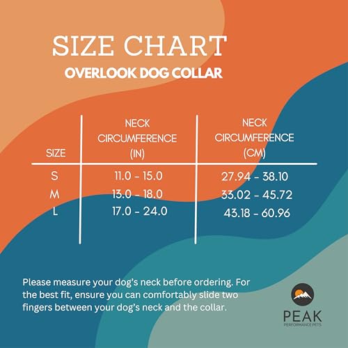 Collar para perro impermeable Overlook, mediano, azul marino/naranja tribal miniatura 3
