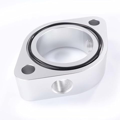 Thermostat Housing Spacer, Water Neck Spacer Compatible with Brodix HV Series Intake, Fits for Chevy SBC/BBC V8 Engine Cover