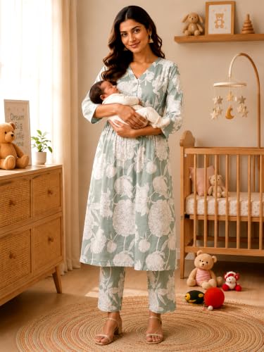 Image of RITIJYA Cotton Cord Set for Women