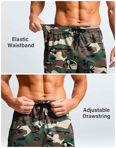 Image of G Gradual Men's Athletic Workout Shorts with Pockets 5 inch /7 inch /9 inch Lightweight Quick Dry Gym Basketball Running Shorts for Men
