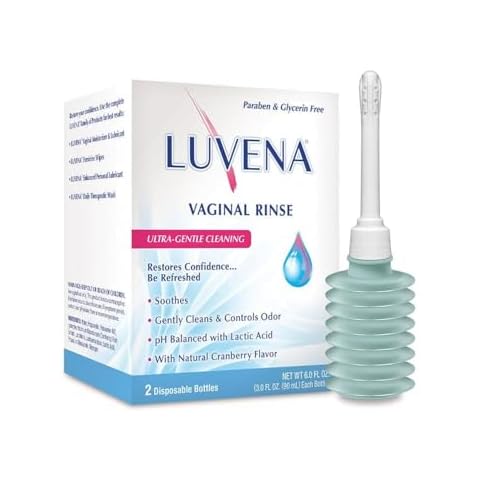 Luvena Daily Personal Feminine Rinse - Ultra Gentle Wash to Maintain Freshness & Resist Odor - pH Balanced, Paraben Free - Soothing (2 Pack, 3oz Bottles) Cover