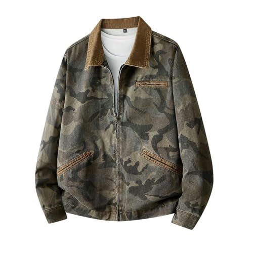 Veste en denim homme : la solution au vent d'automne avec le style vintage américain