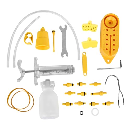 Kit de purge pour disque de vélo hydraulique LiebeWH pour entretien de freins à huile minérale