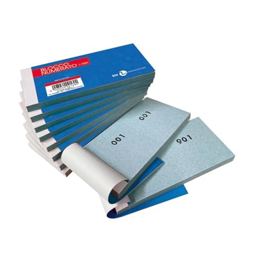 Bm – BeMore – Mod 9 – Bloques numerados del 1 al 1000 – Formato 13 cm x 6 cm – Paquetes de 10 bloques de colores – Eventos, fiestas, ferias, loterías y sorteos