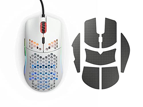 Glorious Model O Gaming Mouse (Matte White) + Glorious Gaming Mouse Grip Tape (Model O) (Bundle)