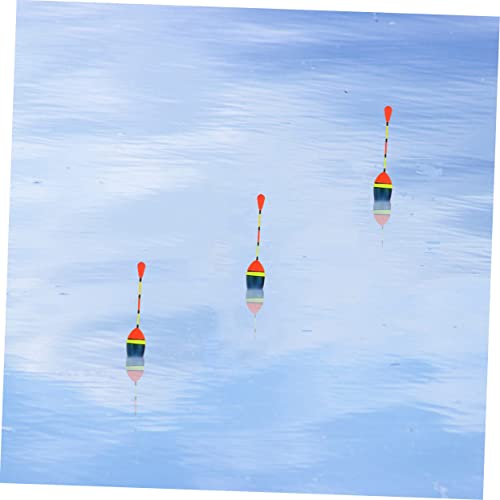Unomor 20 Pcs Fishing Drift Fishing Accessories Fishing Floats Flower Car Accessories Spring Bobber Small Fishing Bobber Slip Bobbers For Fishing Fishing Buoy Sea Fishing Float Steel Head #TOP5