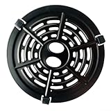 Placa de parrilla para freidora de aire, sartén antiadherente para freidoras de aire redondas de 2 cuartos de galón, sartén de acero 304 compatible con modelos Bella Gowise Gourmet