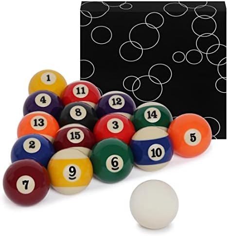 Superbilliards Billiard Pool Ball Standard Set Mini Size 1 1/2" - 38 mm