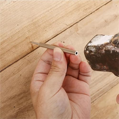 Clavos dobles sin marcas para instalación de zócalos, paquete de 800 piezas, marca Yantbin miniatura 3
