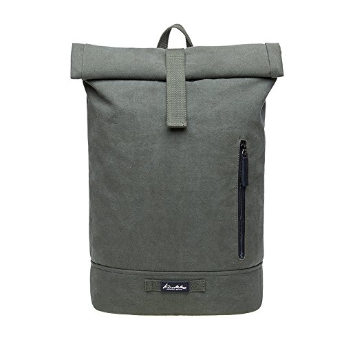 KAUKKO Casual Daypacks&multipurpose backpacks，Outdoor Backpack,Travel Casual Rucksack，Laptop Backpack Fits 15" (6Green)