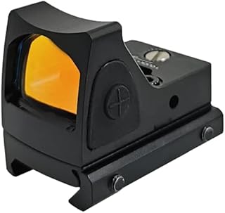 RMR Style Sight Tactical Adjustable Collimator Mini Scope Optic Sight 3.25 MOA Scope Fit 20mm Weaver - HWZ