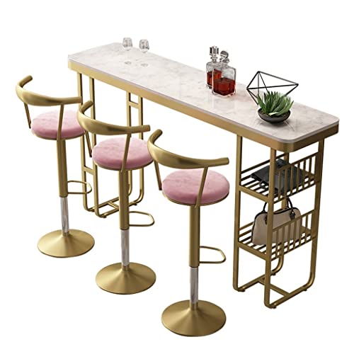 ENGENDER Mesa de Bar Mesa Comercial de Barra Alta la Mesa Sala Estar Comedor, sin incluir sillas Barra Cocina