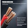 AUTOGEN Jumper Cables Heavy Duty, Booster Cables 0 Gauge 25Feet 1000AMP Automotive Jumper Cables Kit for Car, SUV, and Trucks with Professional Clamps and Carrying Bag
