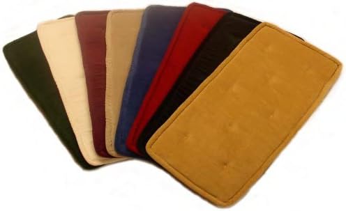 Piano Bench Pad by Jansen, 14 inch X 30 inch, Jet Black