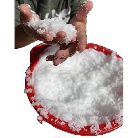 Science Gone Fun Polymer Instant Snow The Perfect Artificial Snow, Makes 8 Gallons of Snow Cover